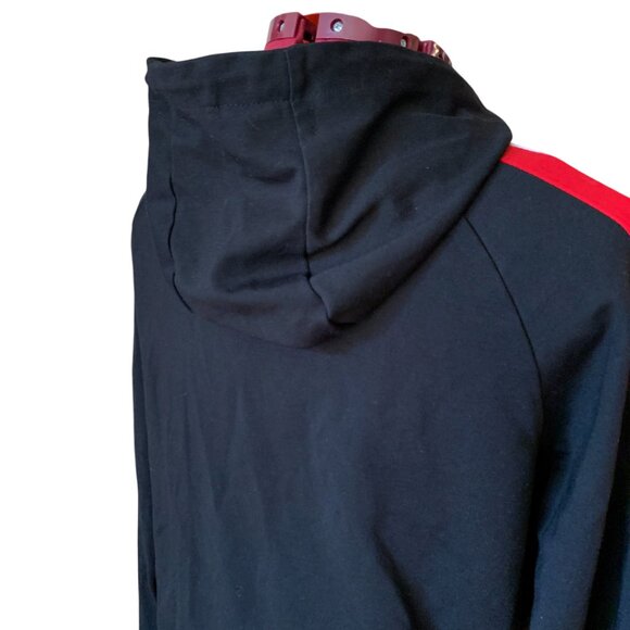 PUMA - Training full-zip track Jacket - Black, White and Red Stripes - Boys XL - Picture 12 of 15